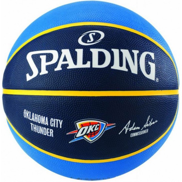 М'яч баскетбольний Spalding NBA Team OC Thunder Size 7