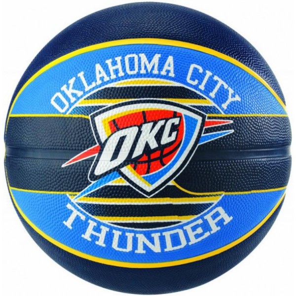 Мяч баскетбольный Spalding NBA Team OC Thunder Size 7