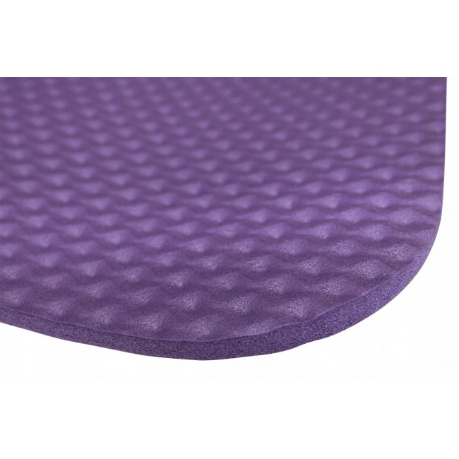 Килимок для фітнесу текстурований SportVida NBR 1 см SV-HK0071 Violet