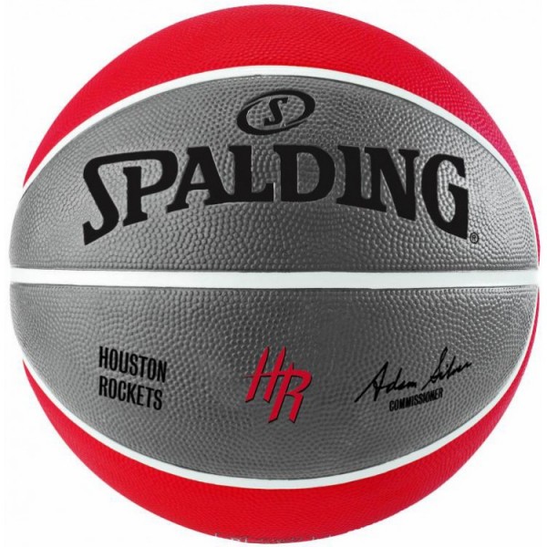 Мяч баскетбольный Spalding NBA Team Houston Rockets Size 7