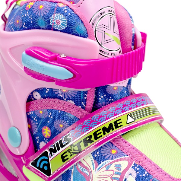 Роликовые коньки Nils Extreme NJ4605A Size 30-33 Pink