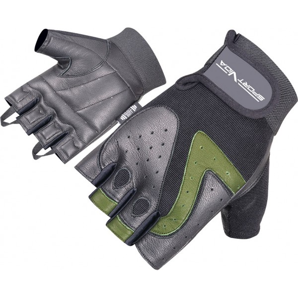 Перчатки для фитнеса SportVida SV-AG00020 (XXL) Black