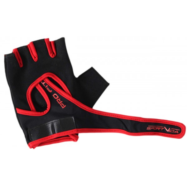 Перчатки для фитнеса SportVida SV-AG0005 (S) Black