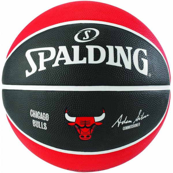 Мяч баскетбольный Spalding NBA Team Chicago Bulls Size 7