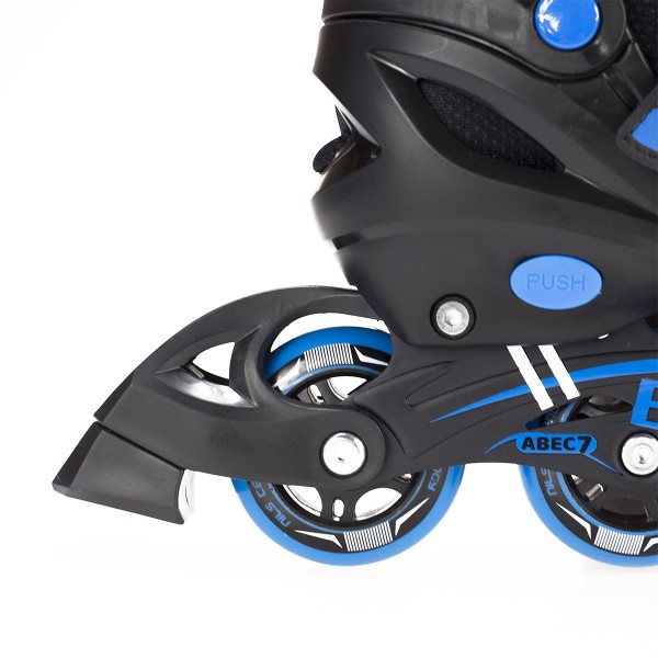 Роликовые коньки Nils Extreme NH7104A 2 в 1 Size 30-33 Black/Blue