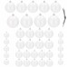 Набор елочных шаров Springos d=8, 7, 6, 5, 3 см 37 шт CA0146