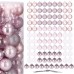 Набір ялинкових кульок Springos d=6 см 100 шт CA0167
