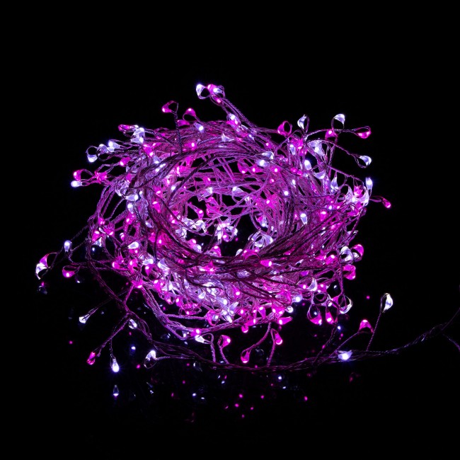 Гирлянда Springos 3 м 300 LED CL0091 Cold White/Pink