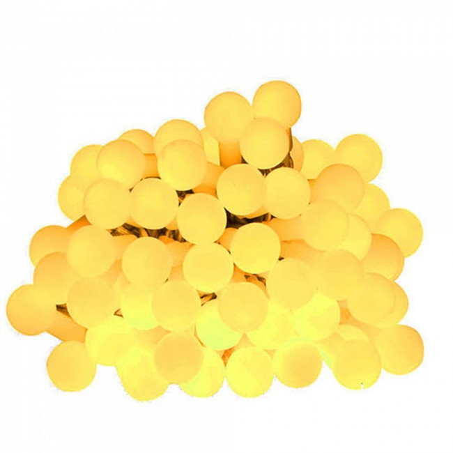 Гирлянда в виде лампочек на батарейках Springos 10 м 50 LED CL0113 Warm White
