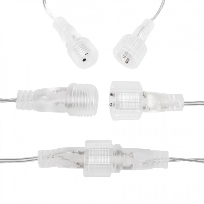 Гирлянда бахрома уличная (наружная) Springos 2 м 138 LED CL4017 Mix