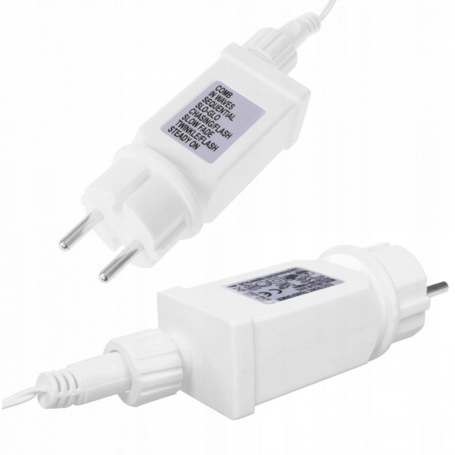 Гирлянда бахрома уличная (наружная) Springos 2 м 180 LED CL4003 Cold White/Blue