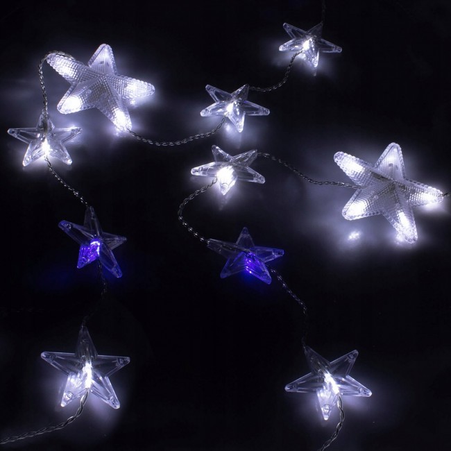 Гирлянда бахрома уличная (наружная) Springos 2 м 180 LED CL4003 Cold White/Blue