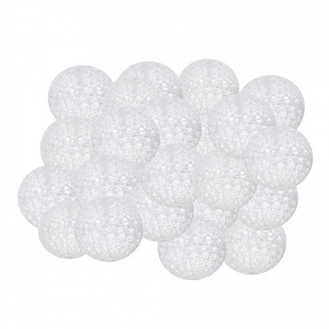Гирлянда на батарейках Springos Cotton Balls 6 м 30 LED CL0049 Warm White