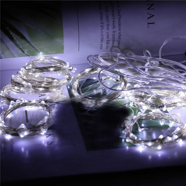 Гирлянда водопад (штора) Springos 2 x 2 м 400 LED CL0098 Cold White