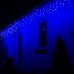 Гірлянда бахрома вулична (зовнішня) Springos 20 м 500 LED CL502 Blue