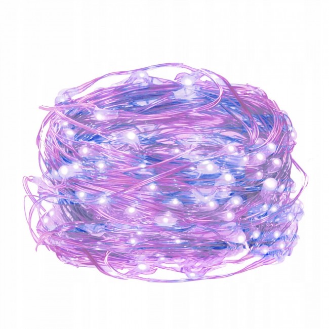 Гирлянда на батарейках Springos 1.9 м 20 LED CL0011 Pink/Blue