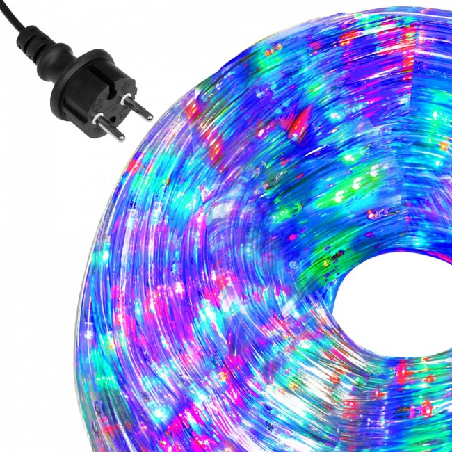 Гирлянда дюралайт уличная (наружная) Springos Rope Lights 10 м 240 LED CL1202 Mix