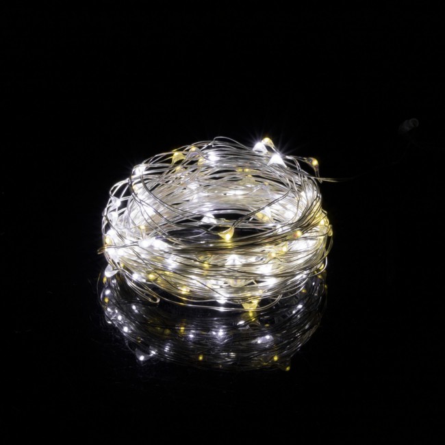 Гирлянда на батарейках Springos 1.9 м 20 LED CL0012 Cold White/Warm White