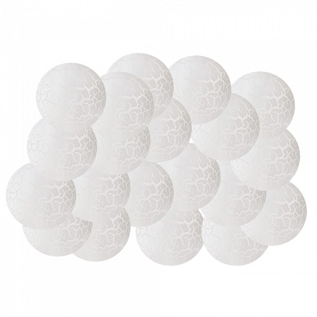 Гирлянда на батарейках Springos Cracked Cotton Balls 2 м 10 LED CL0068 Warm White