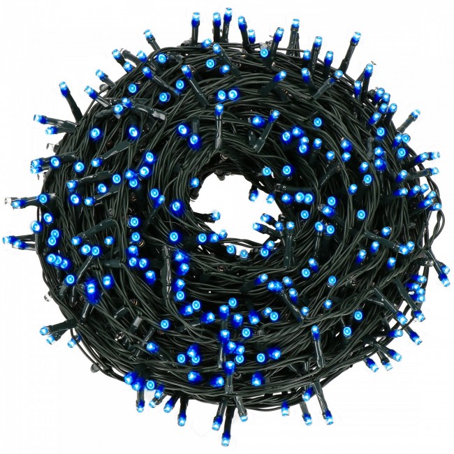 Гирлянда уличная (наружная) Springos 25 м 500 LED CL0523 Blue