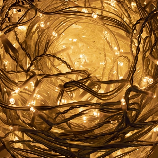 Гірлянда бахрома вулична (зовнішня) Springos 12 м 300 LED CL301 Warm White