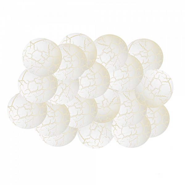 Гирлянда на батарейках Springos Cracked Cotton Balls 2 м 10 LED CL0069 Warm White