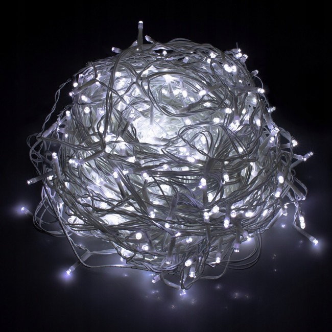 Гирлянда бахрома уличная (наружная) Springos 12 м 300 LED CL300 Cold White