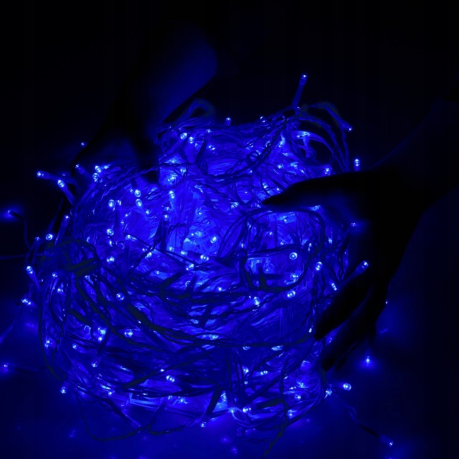 Гирлянда бахрома уличная (наружная) Springos 12 м 300 LED CL302 Blue