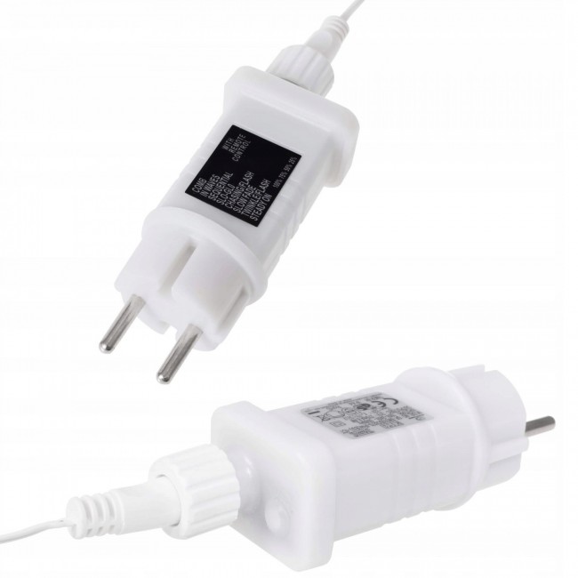 Гирлянда бахрома уличная (наружная) Springos 3 x 3 м 306 LED Pilot CL4000 Cold White