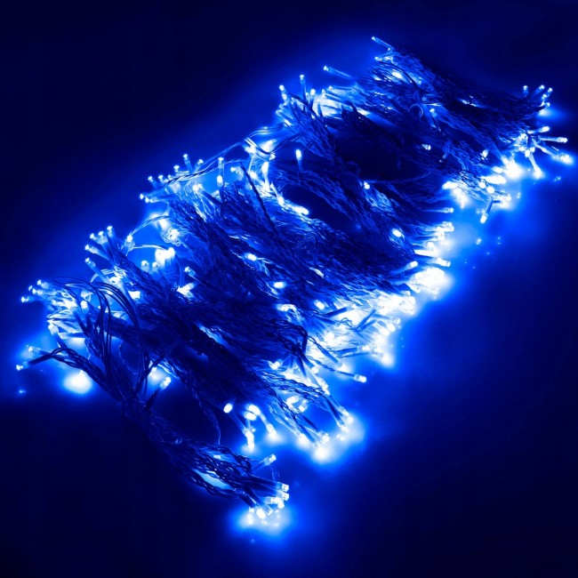 Гирлянда бахрома уличная (наружная) Springos 3 x 3 м 306 LED Pilot CL4002 Blue