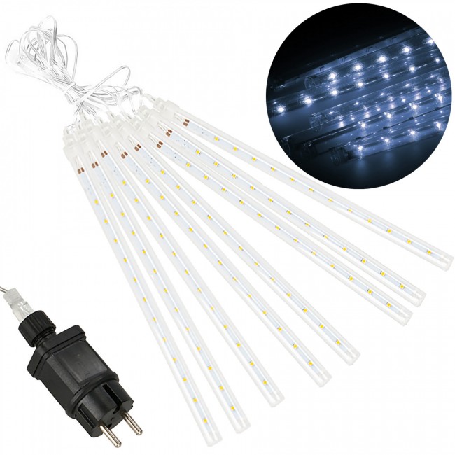 Гирлянда метеоритный дождь Springos 3 м 144 LED CL1213 Cold White