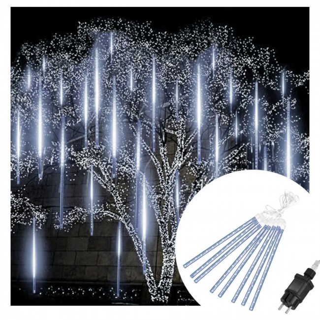 Гирлянда метеоритный дождь Springos 3 м 144 LED CL1213 Cold White