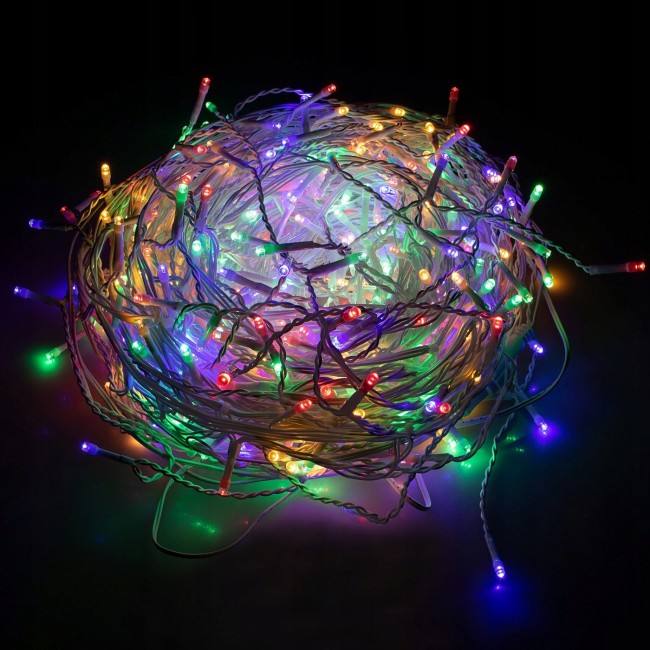 Гирлянда бахрома уличная (наружная) Springos 20 м 500 LED Pilot CL507 Mix