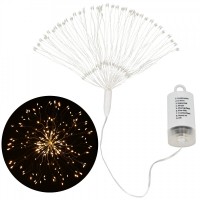 Гирлянда фейерверк на батарейках Springos 3D 100 LED CL0181 Warm White