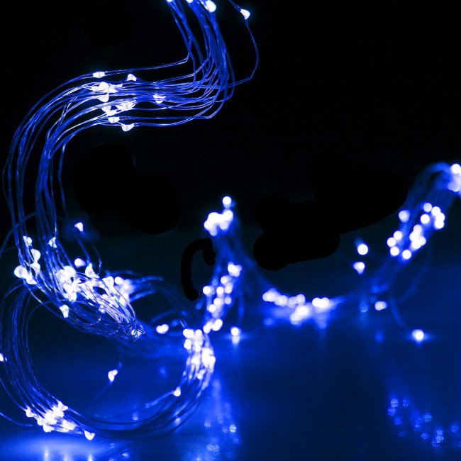 Гирлянда (конский хвост) Springos 2 м 300 LED CL0095 Blue