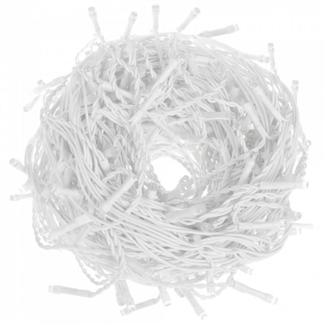 Гирлянда бахрома уличная (наружная) Springos 20 м 500 LED + Flash CL0517 Warm White