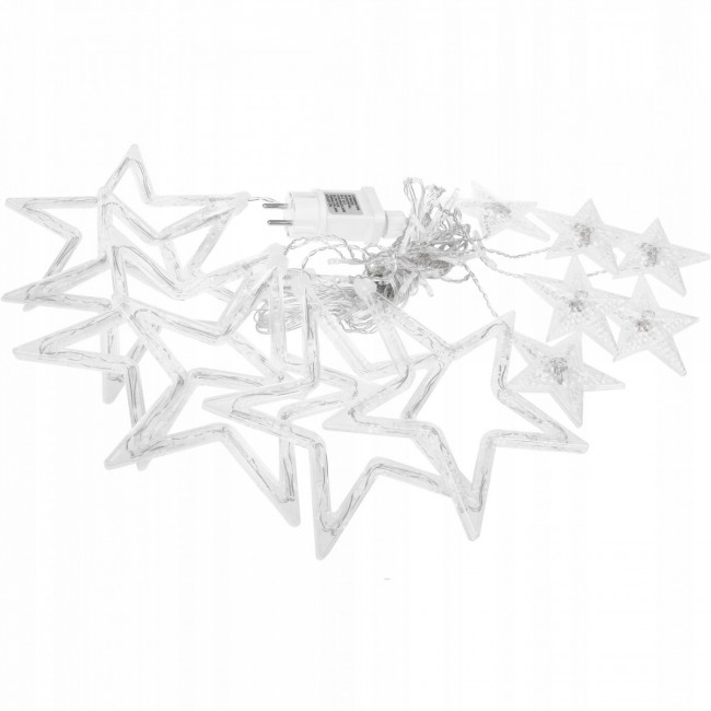 Гирлянда бахрома уличная (наружная) Springos 2 м 138 LED CL4011 Cold White