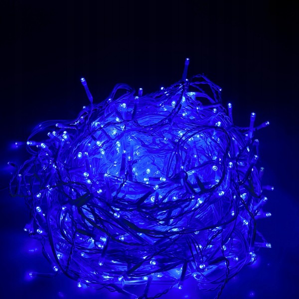 Гирлянда бахрома уличная (наружная) Springos 8 м 200 LED CL0202 Blue