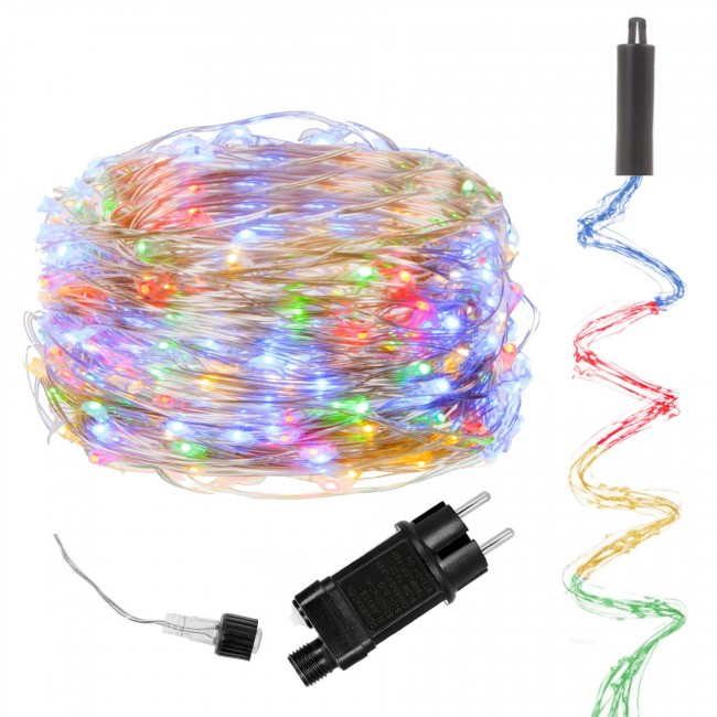 Гирлянда (конский хвост) Springos 2 м 300 LED CL0096 Mix