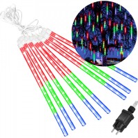 Гирлянда метеоритный дождь Springos 3 м 144 LED CL1216 Mix