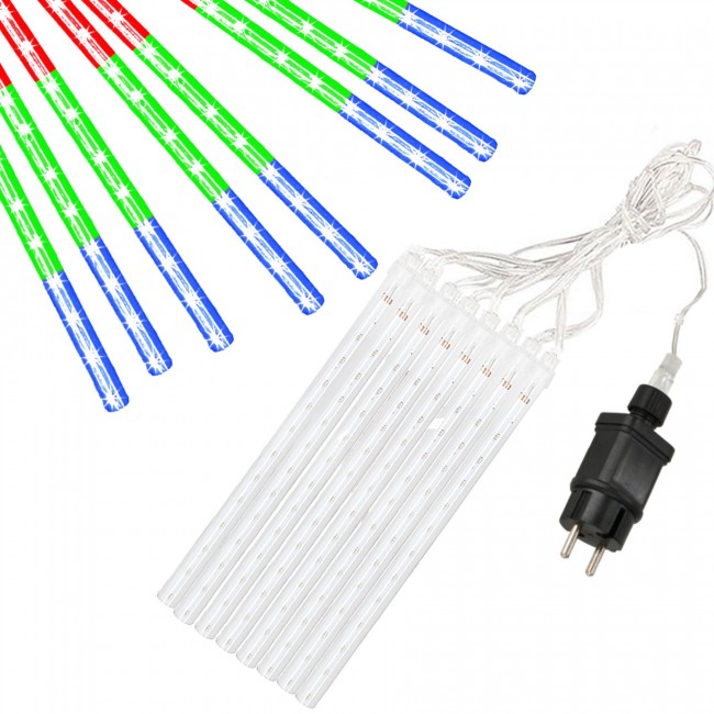 Гирлянда метеоритный дождь Springos 3 м 144 LED CL1216 Mix