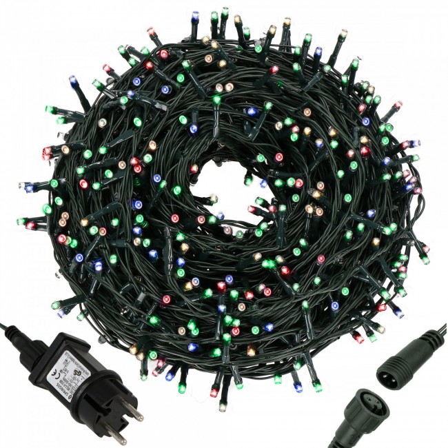 Гирлянда уличная (наружная) Springos 15 м 300 LED CL0322 Mix