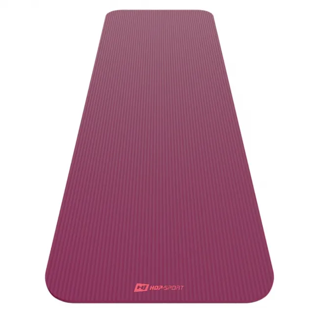 Коврик для йоги Hop-Sport HS-NB010GM NBR 1см ягодный