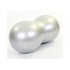 Мяч для фитнеса EasyFit Peanut 45х90 см серый (фитбол орех-арахис)