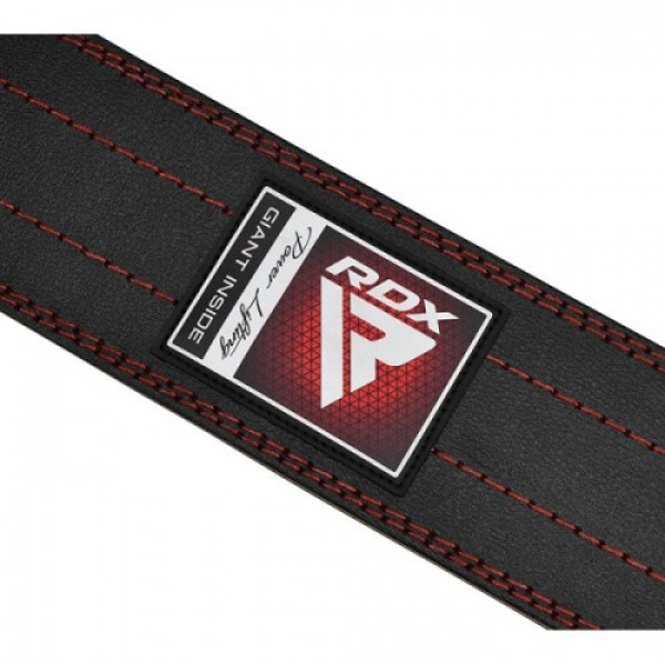 Пояс для тяжелой атлетики RDX Leather Black XL