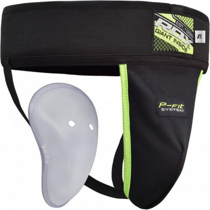 Защита паха RDX Groin Guard Black L