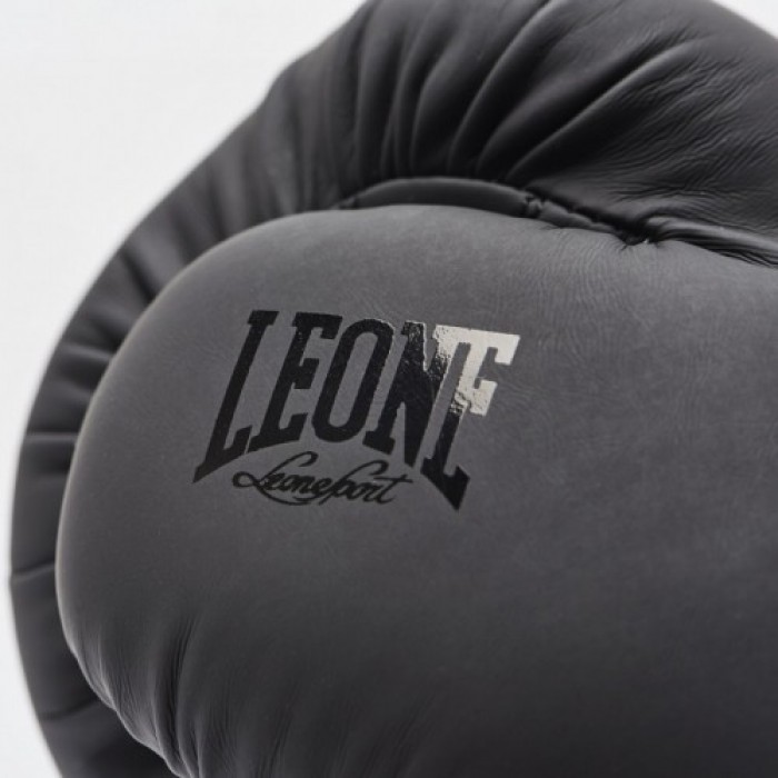 Боксерські рукавички Leone Mono Black 14 ун.