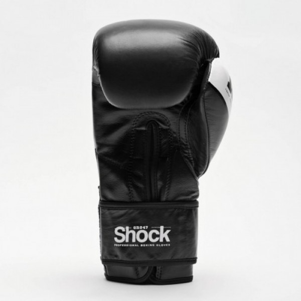 Боксерские перчатки Leone Shock Black 12 ун.