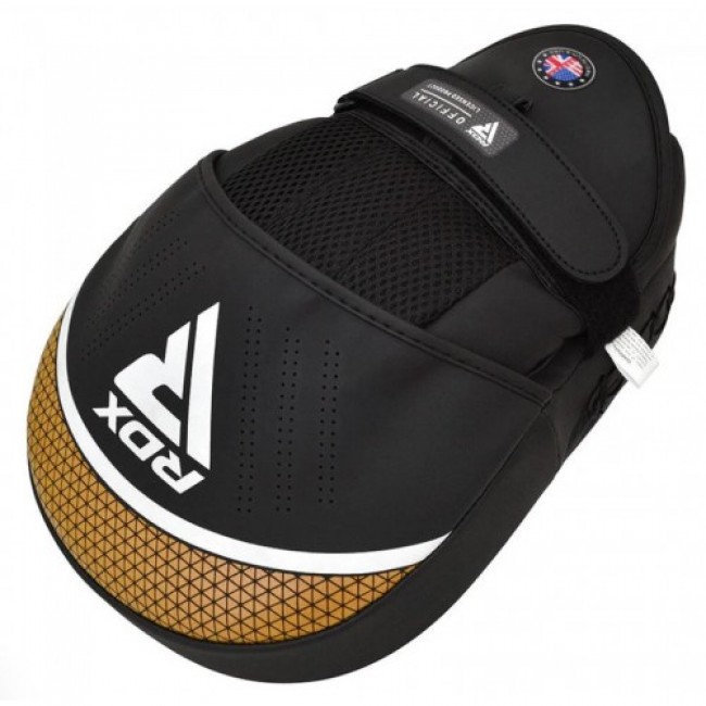 Лапи боксерські RDX T17 Aura Black Gold