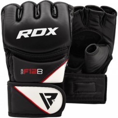 Перчатки ММА RDX Rex Leather Black M